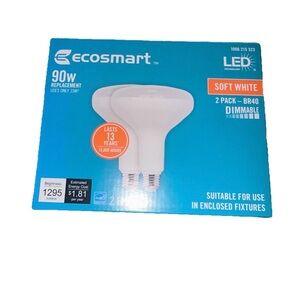 Ecosmart Soft White LED Bulbs 2-Pack